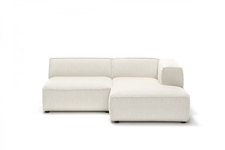 Model MODULARIS WB (wysoki bok) - Modularis WB sofa 1,5 osobowa + longchair prawy